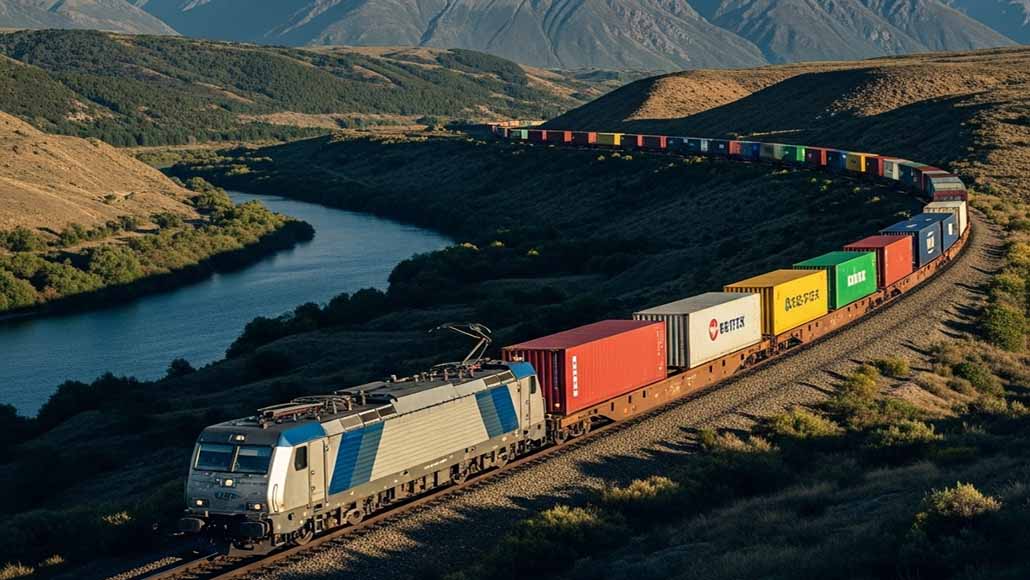 China Turkey Europe Railway Line via the Middle Corridor