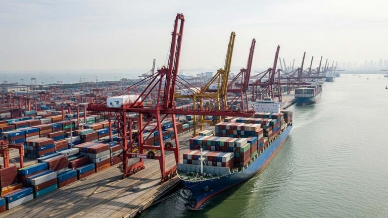 Exports From China Witness a Dip Amid US Tariff Tensions