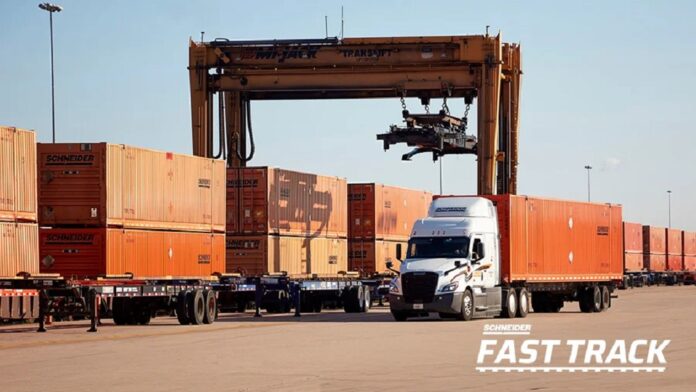 Schneider Fast Track intermodal