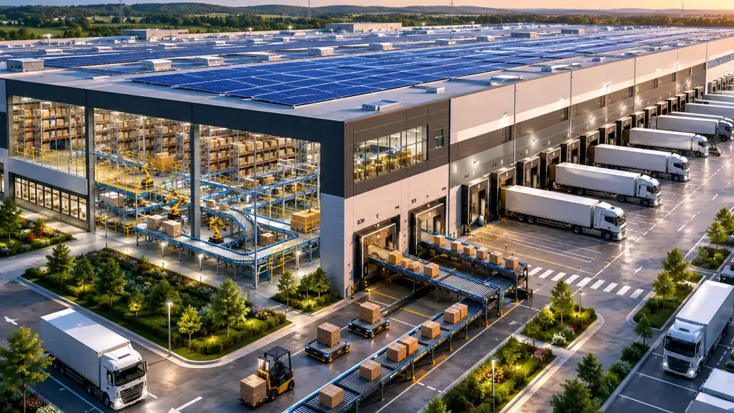 New Large-Scale Warehouse Setup in Derby