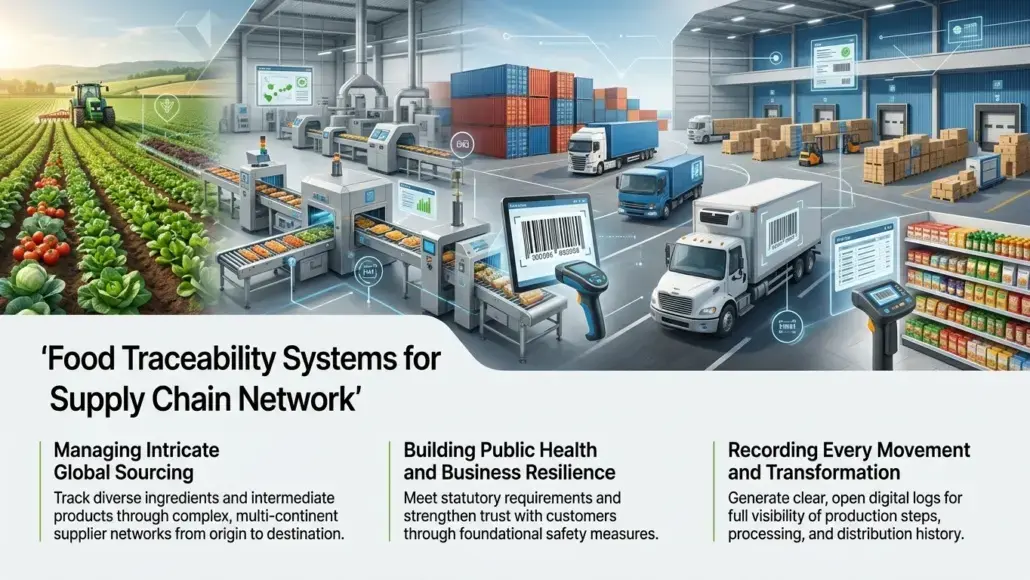 Food Traceability Systems for Robust Supply Chain Network