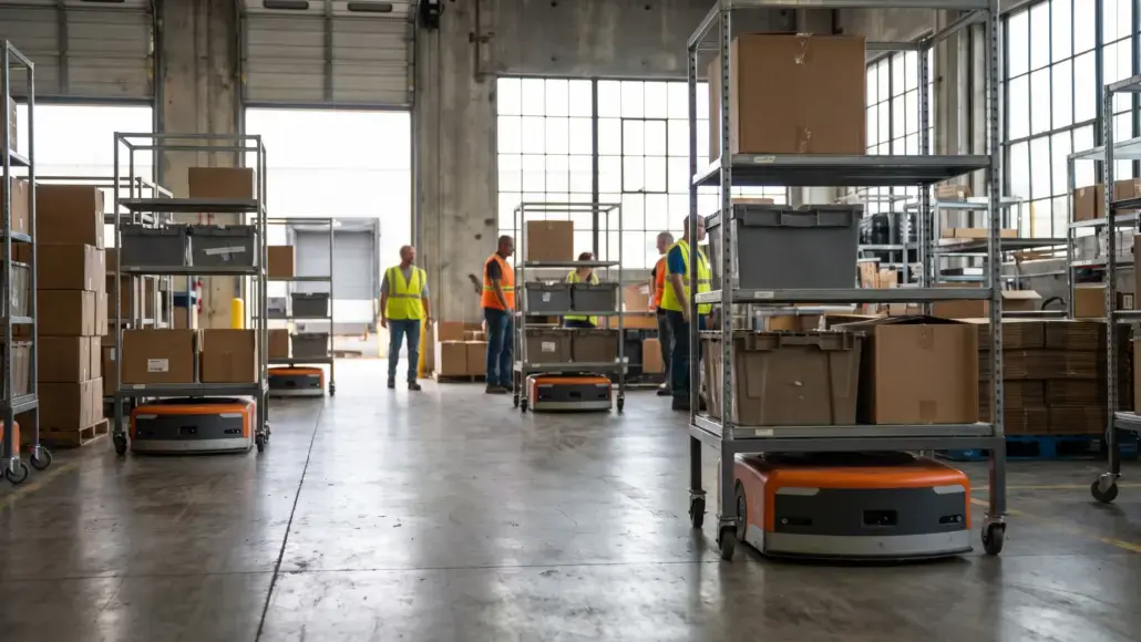Autonomous Mobile Robots Reshaping Warehouse Fulfillment
