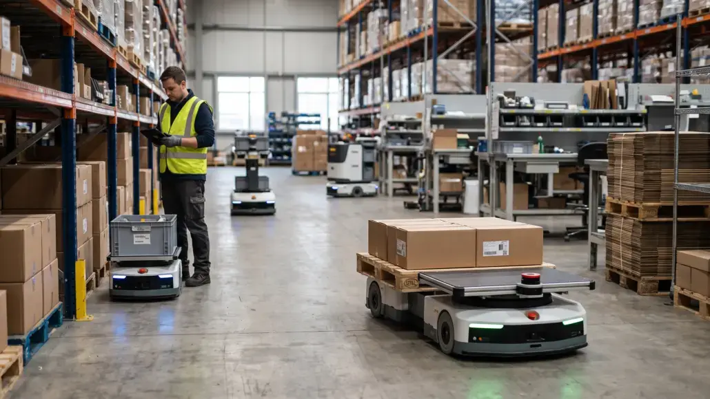 Autonomous Mobile Robots Transforming Warehouse Operations
