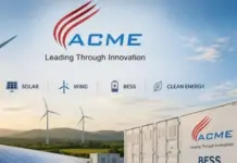ACME Forms UAE Subsidiary for Renewable Energy Supply Chain ACME Forms UAE Subsidiary