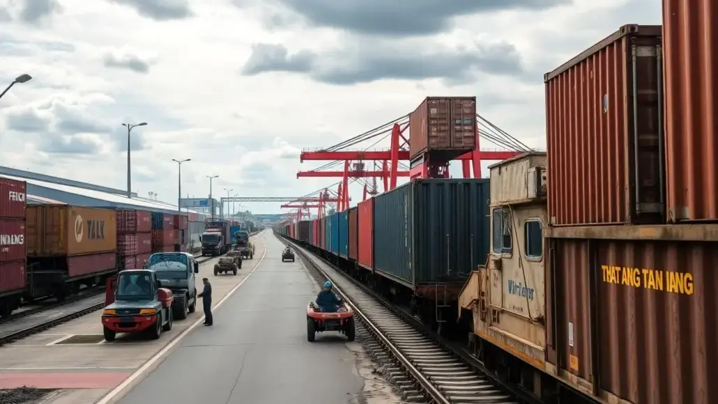 MoU to study construction and operation of rail freight terminals in Vietnam