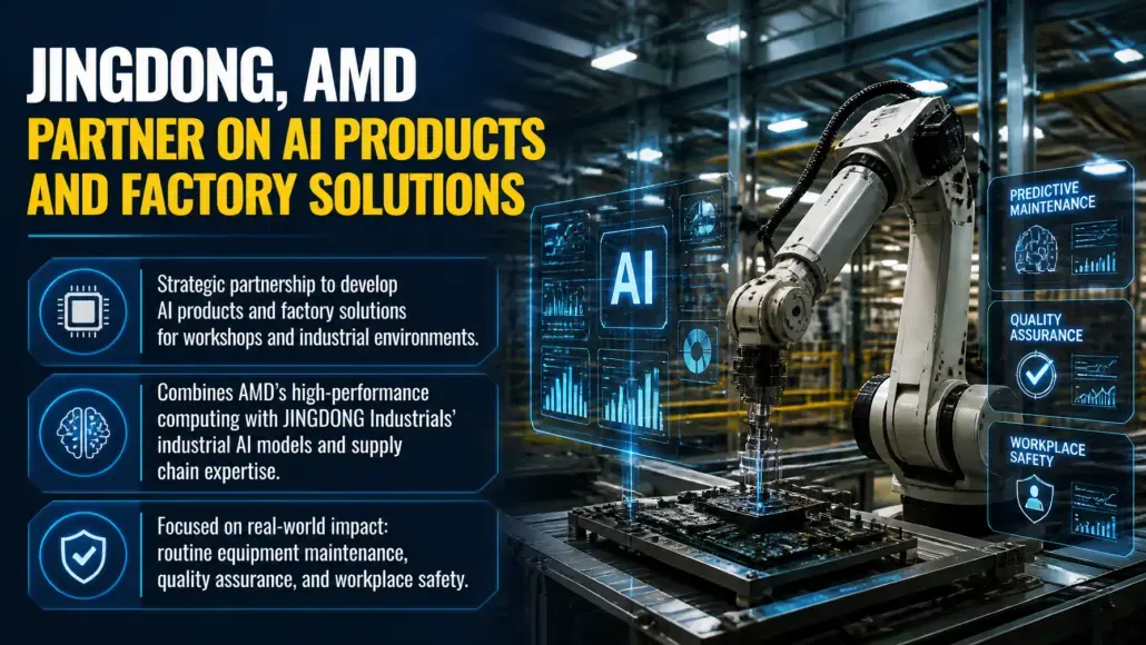 JINGDONG, AMD Partner On AI Products and Factory Solutions