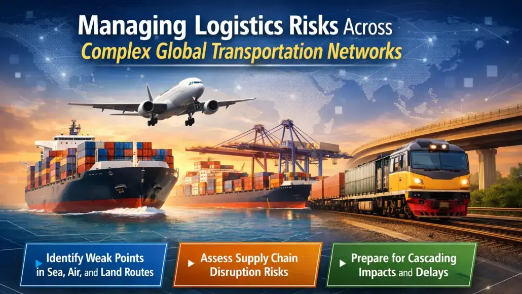 Managing Logistics Risks Across Complex Global Transportation Networks