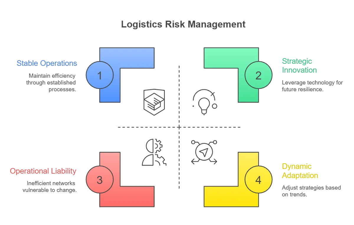 Managing Logistics Risks Across Complex Global Transportation Networks